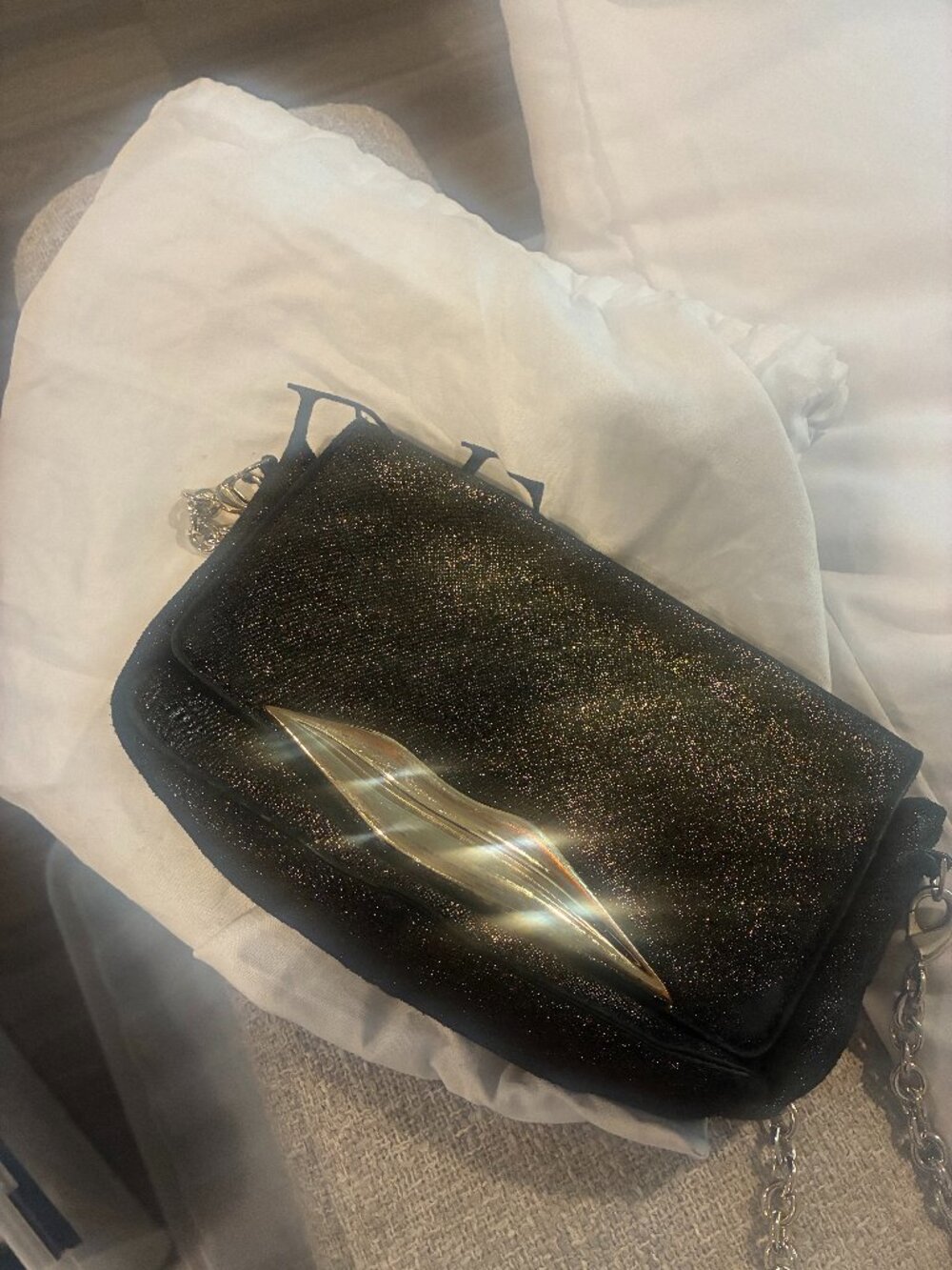 Diane Von Furstenberg lips Purse